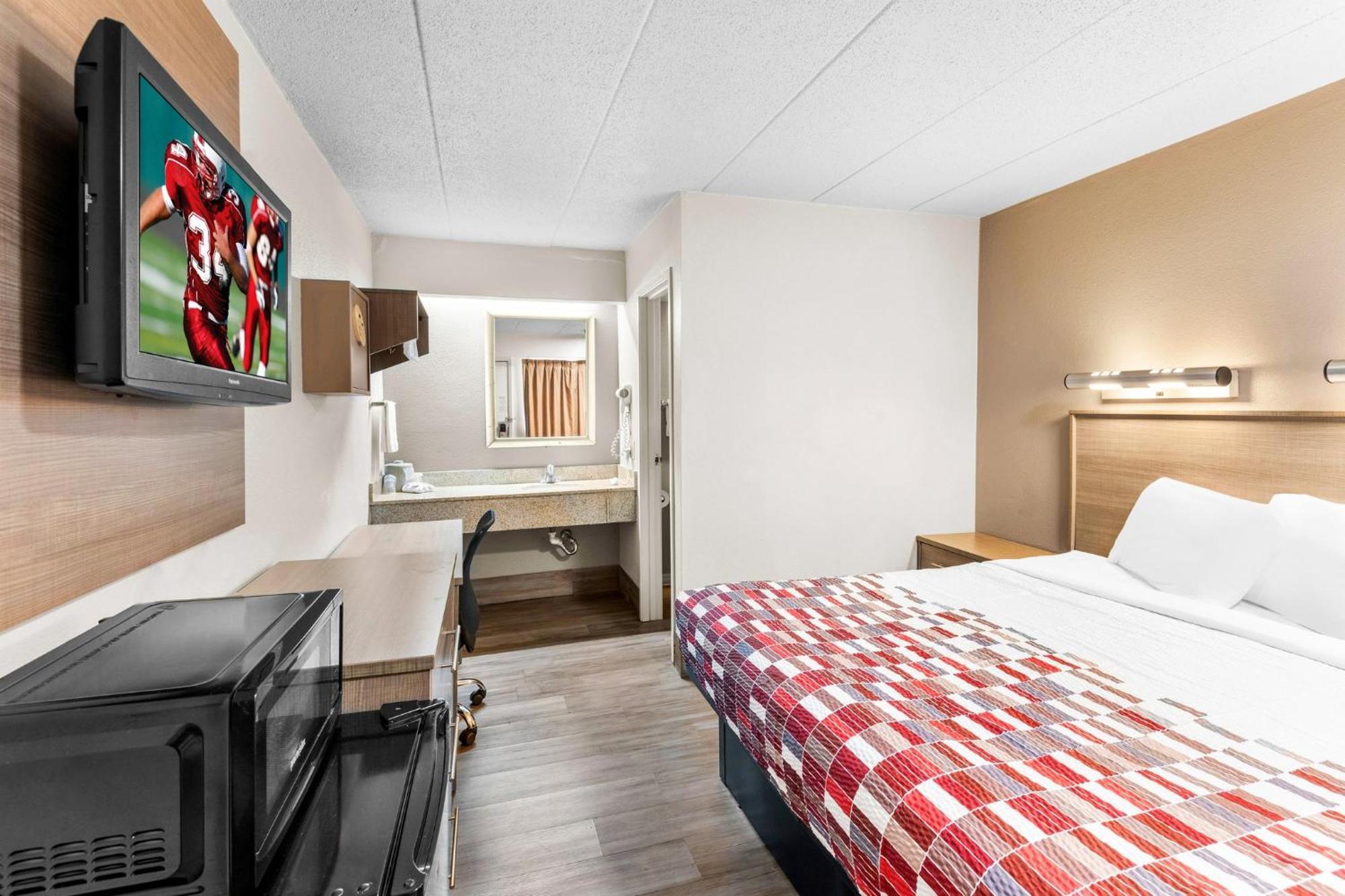 Red Roof Inn Indianapolis North - College Park מראה חיצוני תמונה